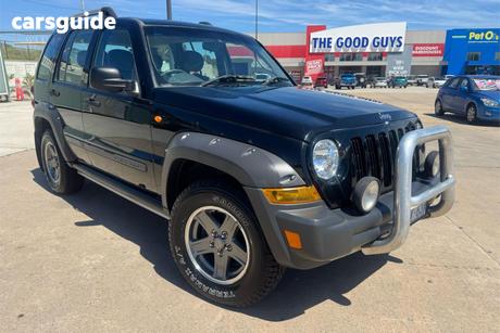 Black 2005 Jeep Cherokee Wagon Renegade (4X4)