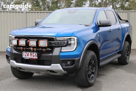Blue 2024 Ford Ranger Double Cab Pick Up Tremor