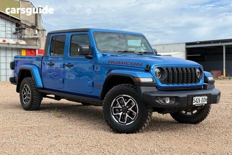 Blue 2025 Jeep Gladiator Dual Cab Utility Rubicon (4X4)