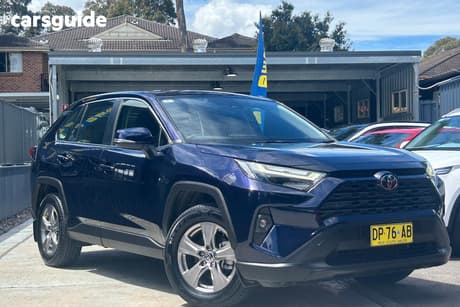 Blue 2024 Toyota RAV4 Wagon Gx (2Wd) Hybrid