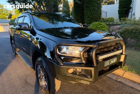 Black 2021 Ford Ranger Double Cab Pick Up Wildtrak 3.2 (4X4)