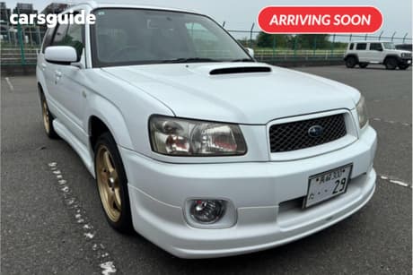 White 2003 Subaru Forester SUV CROSS SPORTS