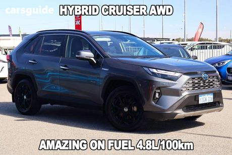 Grey 2024 Toyota RAV4 Wagon Cruiser (Awd) Hybrid