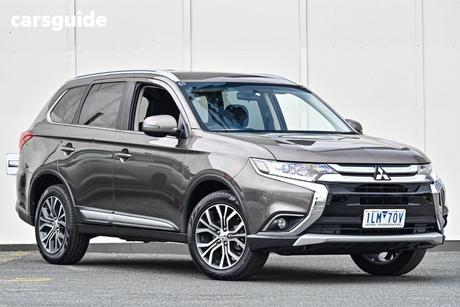 Brown 2017 Mitsubishi Outlander Wagon Ls (4X4)