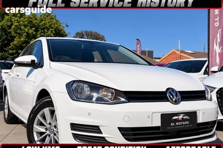 White 2015 Volkswagen Golf Hatchback 92 Tsi Trendline