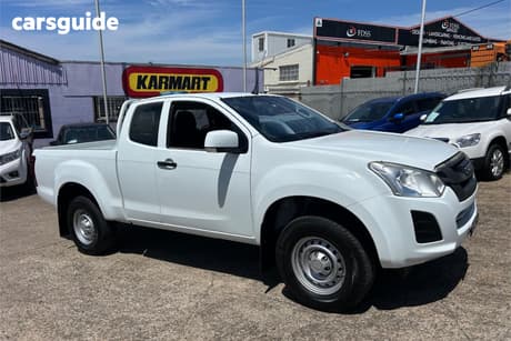 White 2017 Isuzu D-MAX Space Cab Utility Sx Hi-Ride (4X2)