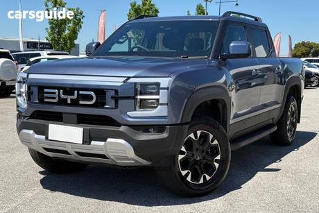 Blue 2025 BYD Shark 6 Dual Cab Utility Dual Motor Premium