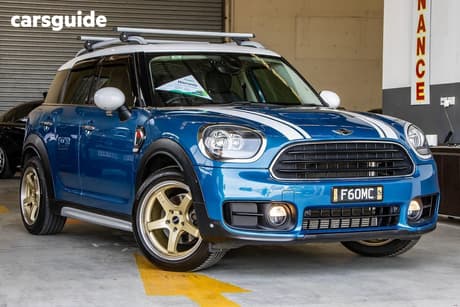 Blue 2016 Mini Countryman SUV COOPER F