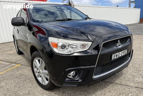 Black 2011 Mitsubishi ASX Wagon Aspire (4Wd)