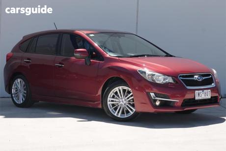 Red 2016 Subaru Impreza Hatchback 2.0I-S (Awd)