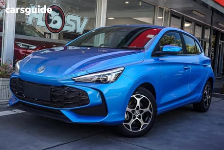 Blue 2024 MG MG3 Hatchback Excite Hybrid+