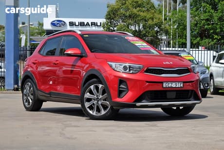 Red 2022 Kia Stonic Wagon Sport