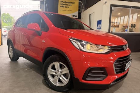 Red 2017 Holden Trax Wagon Ls