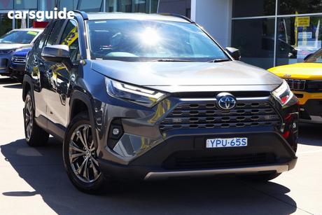 Black 2022 Toyota RAV4 Wagon Gxl (2Wd) Hybrid