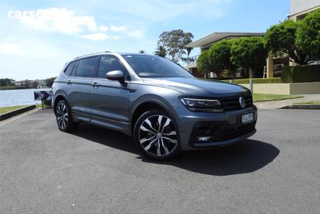 Grey 2021 Volkswagen Tiguan Wagon Allspace 147Tdi R-Line
