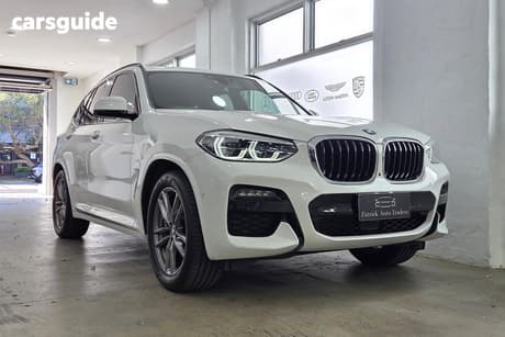 White 2020 BMW X3 Wagon Xdrive30I M Sport