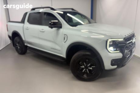 Grey 2025 Ford Ranger Double Cab Pick Up Phev Stormtrak (4X4)
