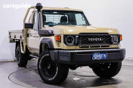 Beige 2024 Toyota Landcruiser 70 Series Cab Chassis Lc79 Gx