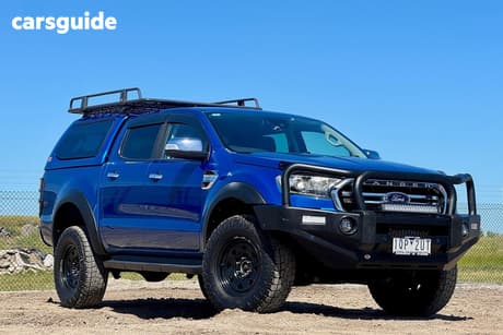 Blue 2019 Ford Ranger Double Cab Pick Up Xlt 3.2 (4X4)