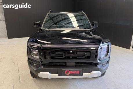 Black 2025 BYD Shark 6 Dual Cab Utility Dual Motor Premium