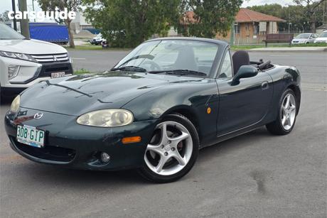 Green 2001 Mazda MX-5 Hardtop