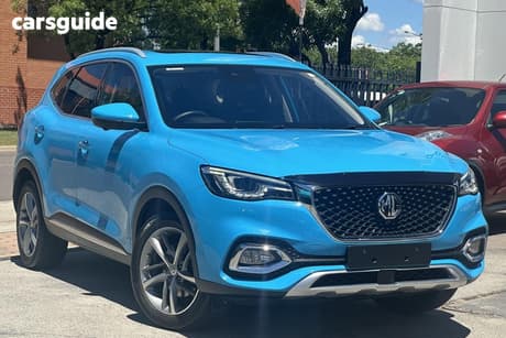 Blue 2022 MG HS Wagon Essence