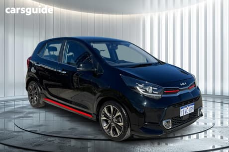 Black 2023 Kia Picanto Hatchback Gt Line (Pe2)