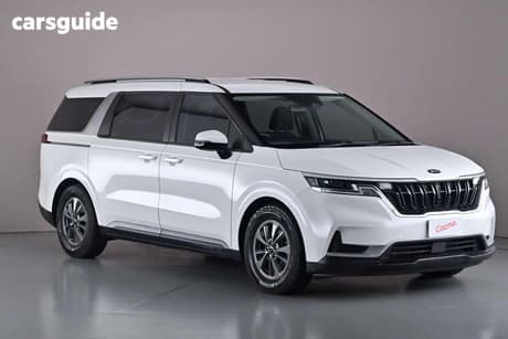 White 2021 Kia Carnival Wagon S