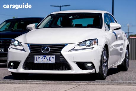 White 2016 Lexus IS200T Sedan Luxury