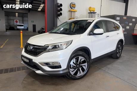 White 2015 Honda CR-V Wagon Dti-L (4X4)
