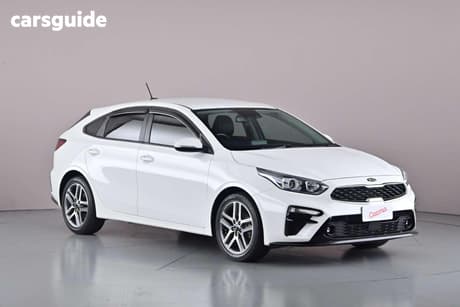 White 2019 Kia Cerato Hatchback Sport+ Safety Pack