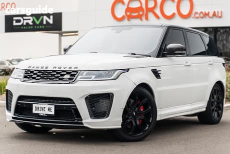 White 2016 Land Rover Range Rover Sport Wagon 3.0 Sdv6 Hse