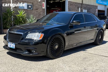 Black 2012 Chrysler 300 Sedan Srt8