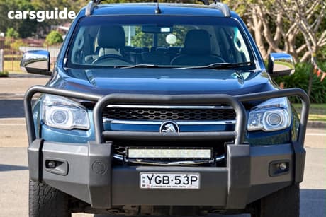 Blue 2016 Holden Colorado 7 Wagon Trailblazer (4X4)