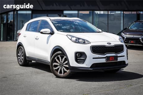 White 2017 Kia Sportage Wagon Si Premium (Fwd)