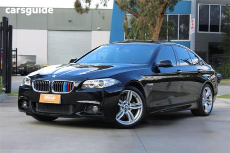 Black 2014 BMW 520I Sedan Modern Line