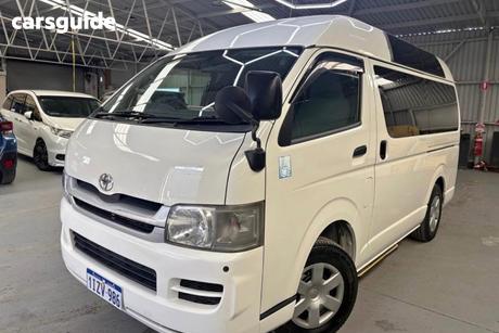 White 2009 Toyota HiAce Commercial WELCAB TRH200
