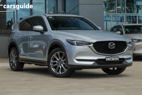 Silver 2021 Mazda CX-5 Wagon Akera Turbo (Awd)