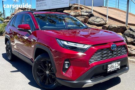 Red 2024 Toyota RAV4 Wagon Cruiser (Awd) Hybrid