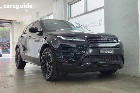 Black 2024 Land Rover Range Rover Evoque Wagon Phev Autobiography (227Kw)