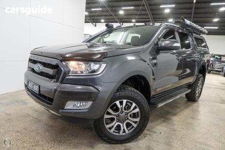 Grey 2018 Ford Ranger Dual Cab Pick-up Wildtrak 3.2 (4X4)