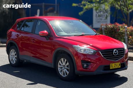 Red 2015 Mazda CX-5 Wagon Maxx Sport (4X4)