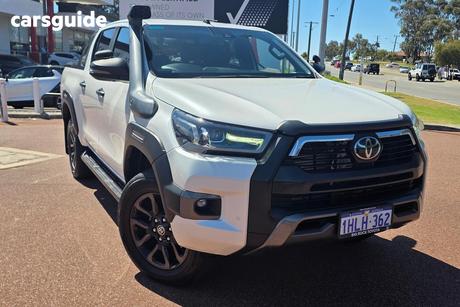 White 2021 Toyota Hilux Double Cab Pick Up Rogue (4X4)