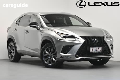 Silver 2019 Lexus NX300H Wagon F Sport Hybrid (Fwd)