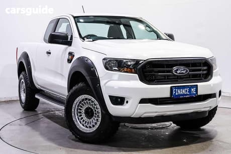 White 2019 Ford Ranger Double Cab Chassis Xl 3.2 (4X4)