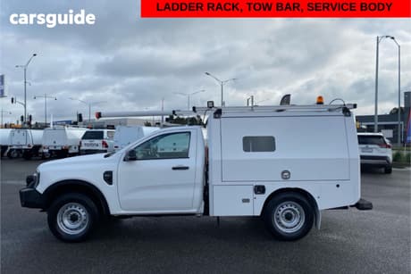White 2022 Ford Ranger Cab Chassis Xl 2.0 (4X4)