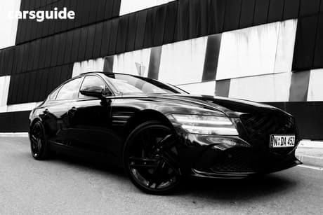 Black 2025 Genesis G80 Sedan 3.5T Awd Black