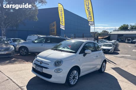 White 2016 Abarth 695 Hatchback Biposta