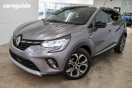 Grey 2021 Renault Captur Wagon Intens