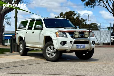 White 2011 Holden Colorado Crew Cab Pickup Lt-R (4X4)